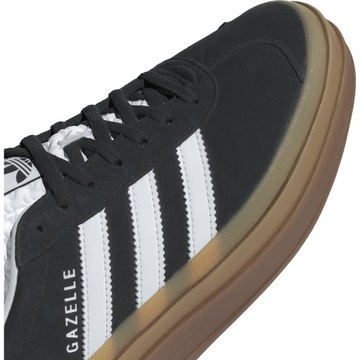 Buty damskie trampki adidas Gazelle Bold IE0876 zamszowe czarne 36 2/3