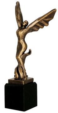 FIGURKA TROFEUM Puchar Podziękowanie wiktoria + Tabliczka z grawerem gratis
