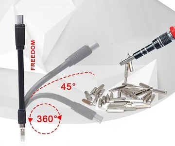 ТОЧНЫЕ НАСАДКИ ДЛЯ ОТВЕРТОК TORX IMBUS, НАСАДКИ, 110 шт.