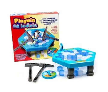 LUCRUM Игра ПИНГВИН НА ЛЬДЕ молотковая моторика