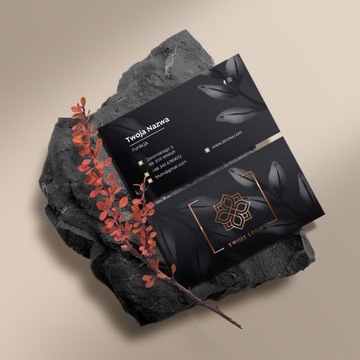 Визитки позолоченные, фольга soft touch + медная фольга, 100 шт + ДИЗАЙН!