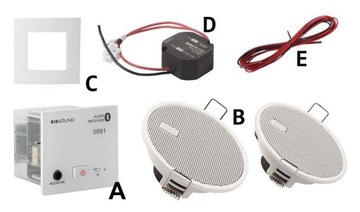 Настенный усилитель Kbsound с комплектом Bluetooth 2,5