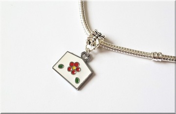 METALOWA MODUŁOWA ZAWIESZKA CHARMS TOREBKA 011