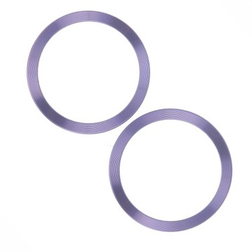 Metal Ring (2szt.) fioletowy