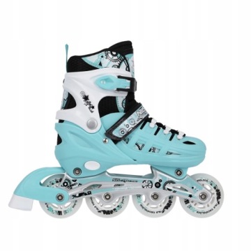 NILS SKATES 4IN1 MINT M(35-38) NH10905 РОЛИКИ РОЛИКОВЫЕ КОНЬКИ РЕГУЛИРУЕМЫЕ КОНЬКИ