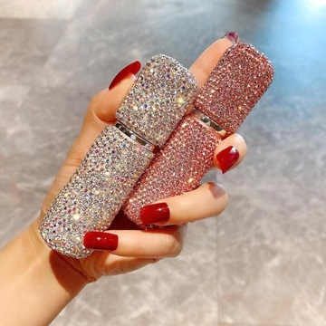 Винтажный парфюмерный спрей 10 мл, пустой мини-запечатанный, белый + розовый