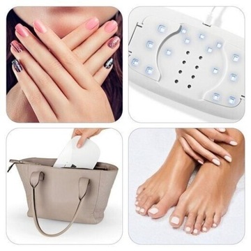 ПОРТАТИВНАЯ СУШИЛКА ДЛЯ НОГТЕЙ Ronney, 2 x AA RG