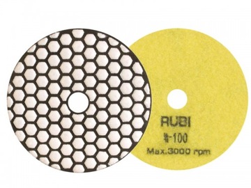 RUBI DYSK POLERSKI NA SUCHO do KAMIENIA P100
