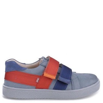 ДЕТСКИЕ КОЖАНЫЕ КРОССОВКИ НА ЛИПУЧКЕ EMEL ОБУВЬ ДЛЯ МАЛЬЧИКОВ EMEL R31