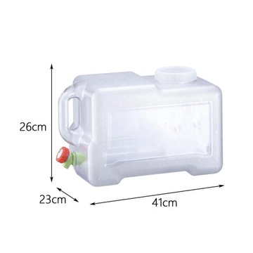 Контейнеры с водой для хранения с краном для садовой машины с 18 -литровым рюкзаком