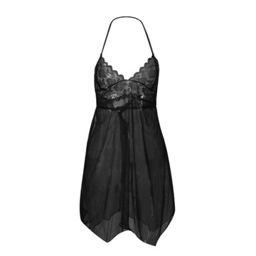 Koszula nocna Bodydoll z dekoltem w szpic