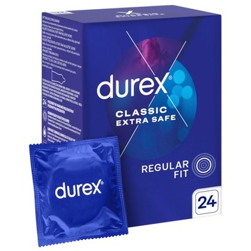 PREZERWATYWY DUREX EXTRA SAFE 24 SZTUKI