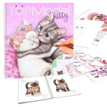 Szkicownik kolorowanka Kitty 12282 Top Model