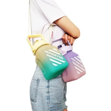 БОЛЬШАЯ БУТЫЛКА ДЛЯ ВОДЫ БУТЫЛКА 1,5 Л С РУЧКОЙ СТИЛЬНЫЙ ТРЕНАЖЕРНЫЙ ЗАЛ РАЗНЫЕ ЦВЕТА