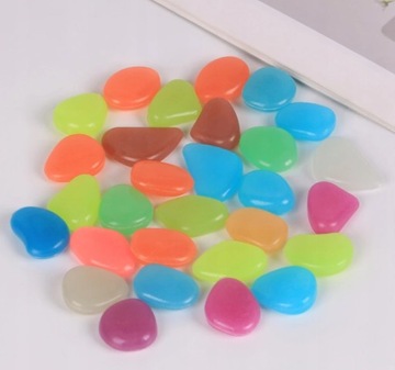 AG653C KAMIENIE ŚWIECĄCE MIX KOLOR