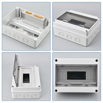 НАВЕРХНОСТНЫЙ ГЕРМЕТИЧНЫЙ, Водонепроницаемый, ЭЛЕКТРОРАСПРЕДЕЛИТЕЛЬНЫЙ ЩИТ IP65 1x12 1000В