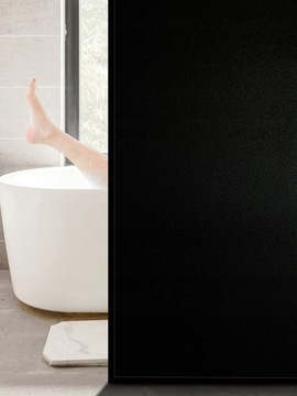 CZARNA FOLIA 100% ZACIEMNIAJĄCA PRYWATNOŚĆ 50*100