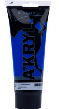RENESANS A'KRYL Farba akrylowa 200 ml 21-Ultramaryna