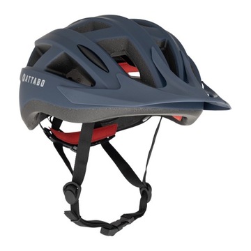 Kask rowerowy ATTABO Viper niebieski M DASZEK OCHRONNY TECHNOLOGIA IN-MOLD
