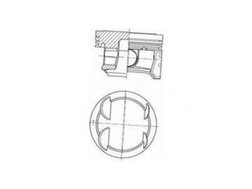 KOLBENSCHMIDT 41006610 PÍST
