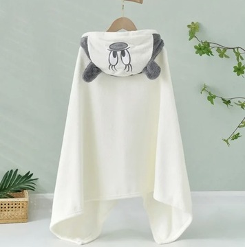 ПОЛОТЕНЦЕ С КАПЮШОНОМ 70Х140 ПОНЧО ДЛЯ КУПАНИЯ ДЕТСКОЕ