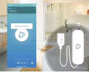 Датчик утечки паводковой воды WIFI Датчик TUYA SMART LIFE SJ-1010