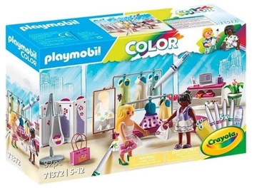 PLAYMOBIL 71372 COLOR Crayola Butik z odzieżą