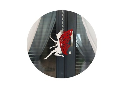 АЖУРНЫЙ КУЛОН ЭЛЬФСКИЕ КРЫЛЬЯ ФЕИ АКРИЛОВАЯ ГИРЛЯНЯ УКРАШЕНИЕ