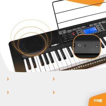 Клавиатура 61 клавиши батарея клавиатура Rhapsody61 Max для обучения