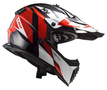 МОТОЦИКЛЬНЫЙ ШЛЕМ CROSS LS2 MX437 FAST EVO Strike M