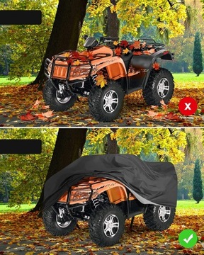 XXXL ЧЕХОЛ ДЛЯ квадроциклов ВОДОНЕПРОНИЦАЕМЫЙ 256см