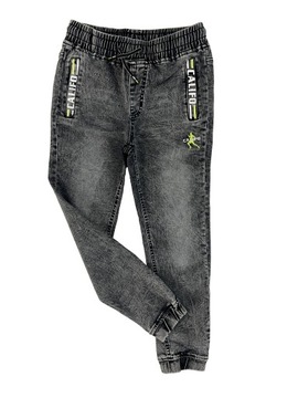 SPODNIE JEANS chłopięce (jogger)z. rozm. 146/152