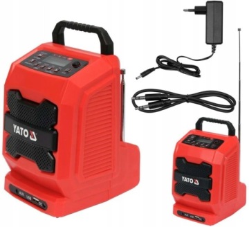 YATO RADIO BUDOWLANE AKUMULATOROWO SIECIOWE 18V