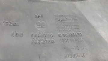 8200114150 LIŠTA NÁRAZNÍKU LEVÝ PŘEDNÍ RENAULT MEGANE II