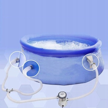 Шланг для насоса для бассейна с фильтром Intex, труба 32 мм, 150 см