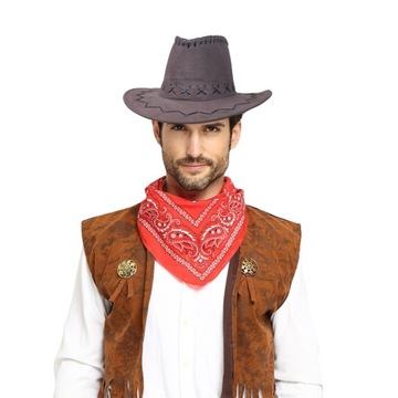 Взрослый ковбойский костюм, мужской жилет, костюм шерифа