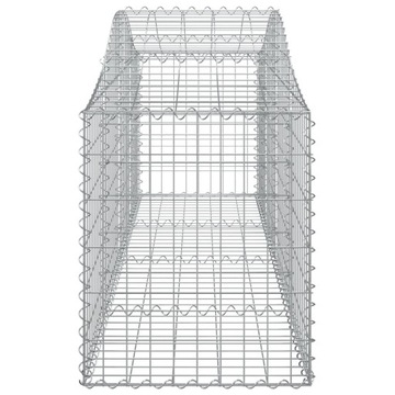 Габионные корзины, 40 шт, 200х50х60/80 см, оцинкованные