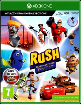 XBOX ONE RUSH ADVENTURE С DISNEY STUDIO на польском языке