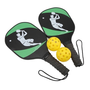 Набор мячей Pickleball Paddle Ball сосновый и зеленый