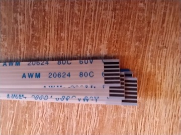 Лента FFC AWM 20624 80C 60V VW-1 6 Pin 20см 1,0 ТИП A