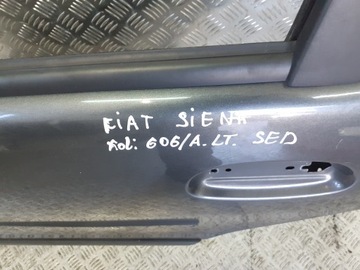 DVEŘE LEVÝ ZADNÍ FIAT SIENA 606/A