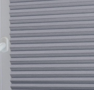 ШТОРЫ SEKEY DUO БЕЛО-СЕРЫЕ РАЗМЕР 130X150