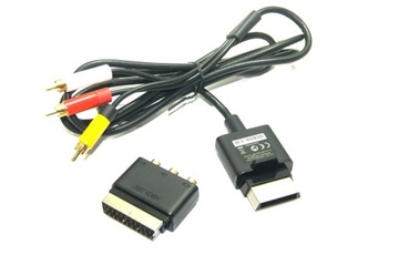 оригинальный Аудио-Видео кабель + ЕВРО куб для x360