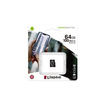 Карта памяти KINGSTON microSDXC 64 ГБ.
