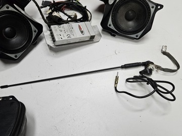 Zestaw audio radio CD głośniki antena sterowanie BMW K26 R1200 RT 2005-2009