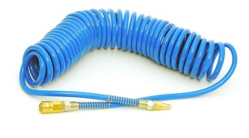 WĄŻ PRZEWÓD SPIRALNY PNEUMATYCZNY PU 8x5,5mm 10m