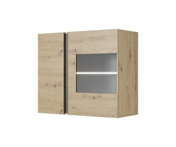 Witryna wisząca 96 system ARCO artisan / grafit SALON