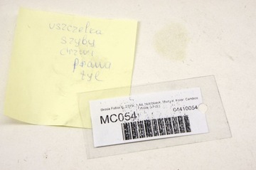 MC054 Уплотнитель окна Skoda Fabia III правый задний HB