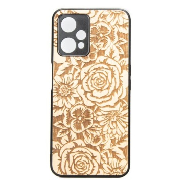 Dřevěné Pouzdro Bewood Realme 9 Pro Plus Růže Aniegre