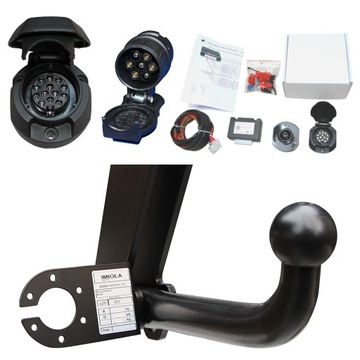 Hak Holowniczy VW Jetta 2005 - 2010 + Moduł 13 pin